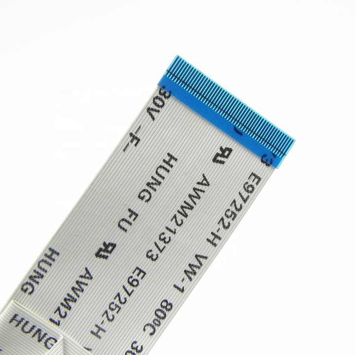 FFC awm 2896 awm 20624 80c 60v vw-1 15pin para 40 pinos 1.25mm Pitch FFC Flat Ribbon Cable com dobrável
