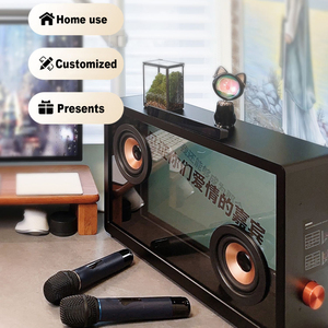 GAS-10TT Atmospheric Floating <strong>Lyrics</strong> Display Audio System with Surround Sound Wireless Connectivity for Home Theater