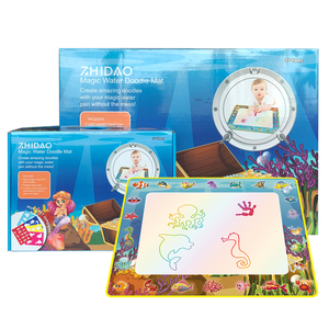 BSCI Manufacture <strong>Small</strong> Size 50*40CM Eco-Friendly Magic Water Aqua Doodle Mat for Kids Drawing Painting <strong>Writing</strong> - Product Image 6