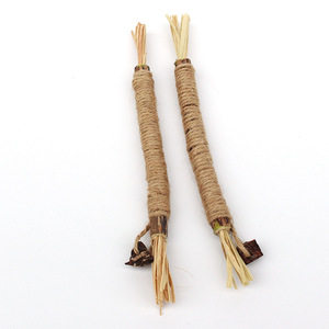 Juguetes naturales para gatos con palitos de madera de hierba gatera con olor a Matatabi y cordel que conduce a los gatos palo de cuidado dental loco - Product Image 6