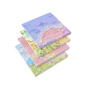 2024 Spot Can Send Factory Sales Girls <strong>Like</strong> <strong>It</strong> Scenery Notes Hand Accounts Face Value Messages Stickers Notes n Times Stickers - Product Image 1