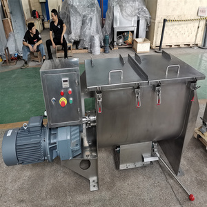 Lab Use Stainless Steel Horizontal <strong>Mixer</strong> Machine Ribbon Blender Wet Powder <strong>Mixer</strong> - Product Image 5