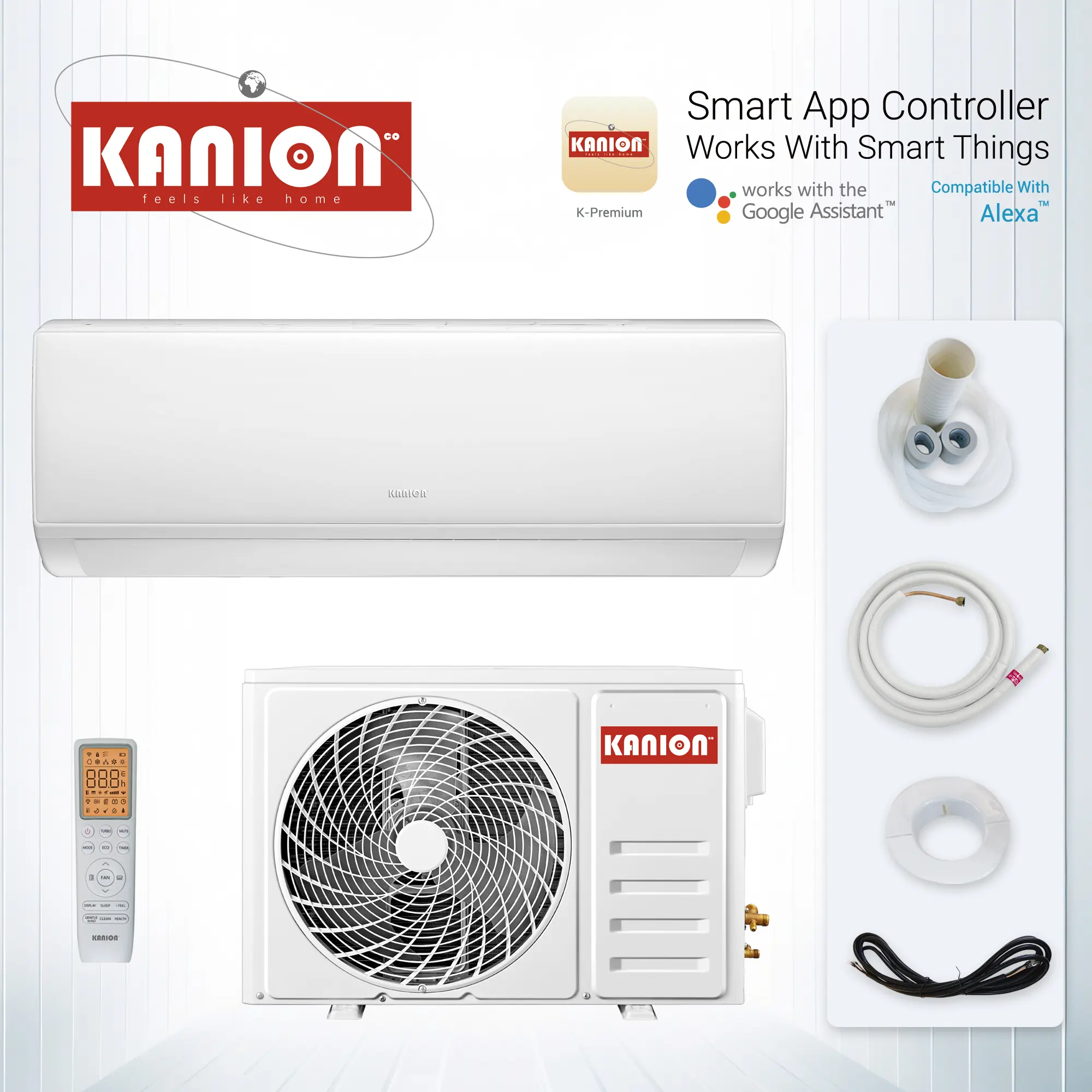 Ar condicionado mini split AC, refrigerador apenas, inversor de ar condicionado AC