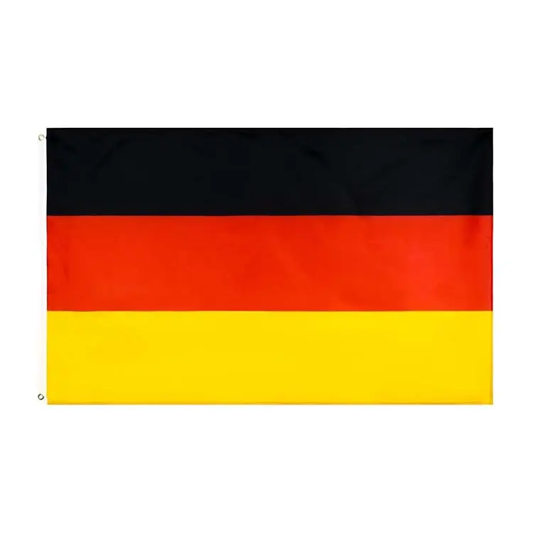 Tifosi personalizzati dell'evento sportivo di calcio 2024 bandiere tedesche di tutti i paesi di calcio Europa