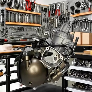 Loncin 250cc Motorcycle <strong>Engine</strong> Assembly New Water Cooled <strong>2</strong> Stroke Carb CDI Ignition Electric Start Compatible motoras 250cc - Product Image 2