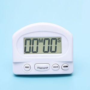 Sveglia con Timer per il conto alla rovescia da cucina digitale LCD con supporto Timer da cucina bianco pratica sveglia con Timer di cottura - Product Image 2