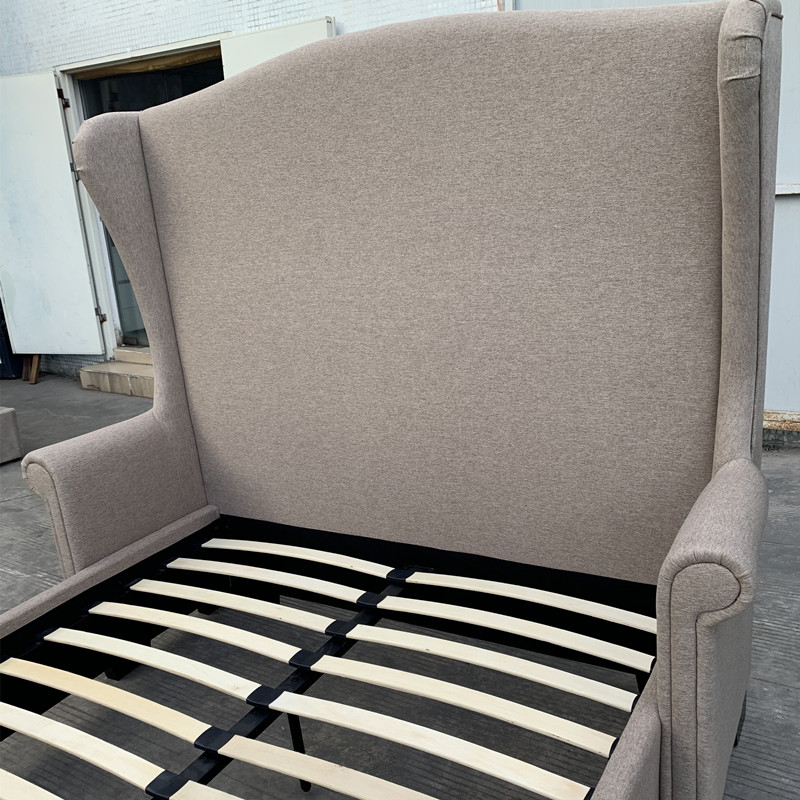 Furniture New Product Fabric Luxury Design Modern Camas King Size Bed
