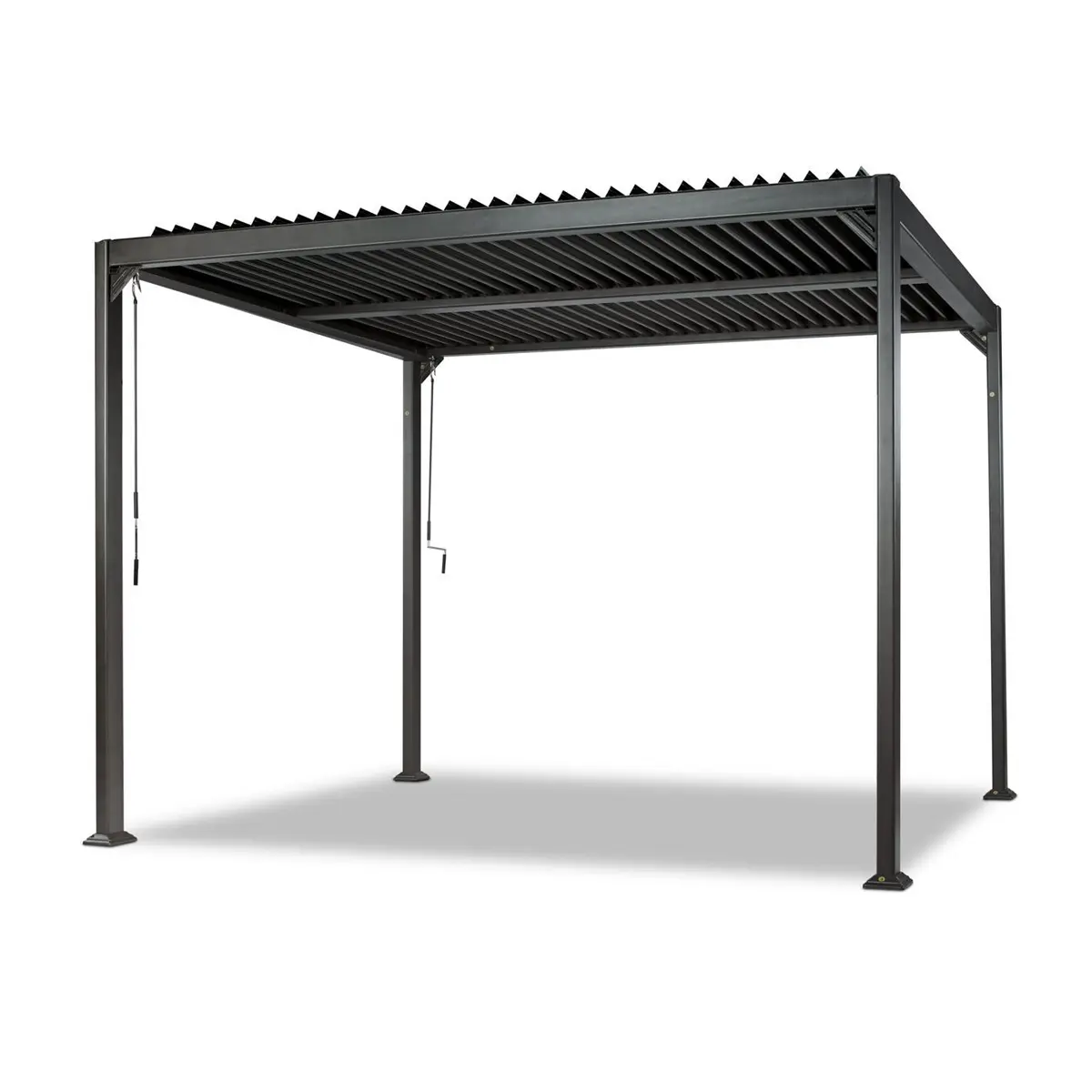 X-KPR 전망대 알루미늄 방수 기능 정원 생물 기후 pergola 루버 pergola