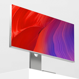 Monitor LCD de panel IPS de aluminio de 34 pulgadas con frecuencia de actualización de 60Hz, función HDR, pantalla 21:9, diseñadores de altavoces incorporados DP de escritorio