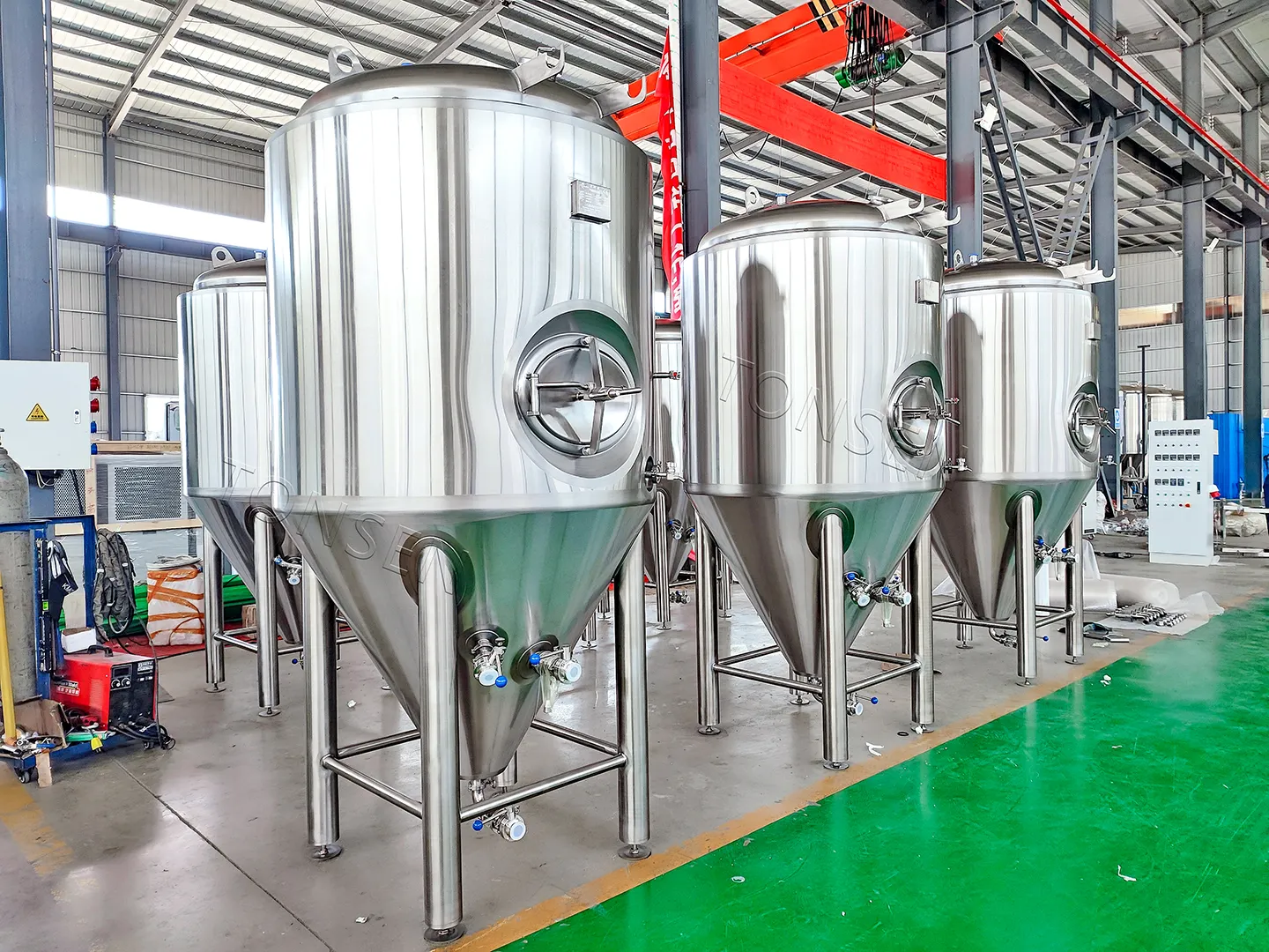 Tonsen beer fermenter microbrewery fermentation tank brewery beer brewing plant equipment turnkey project