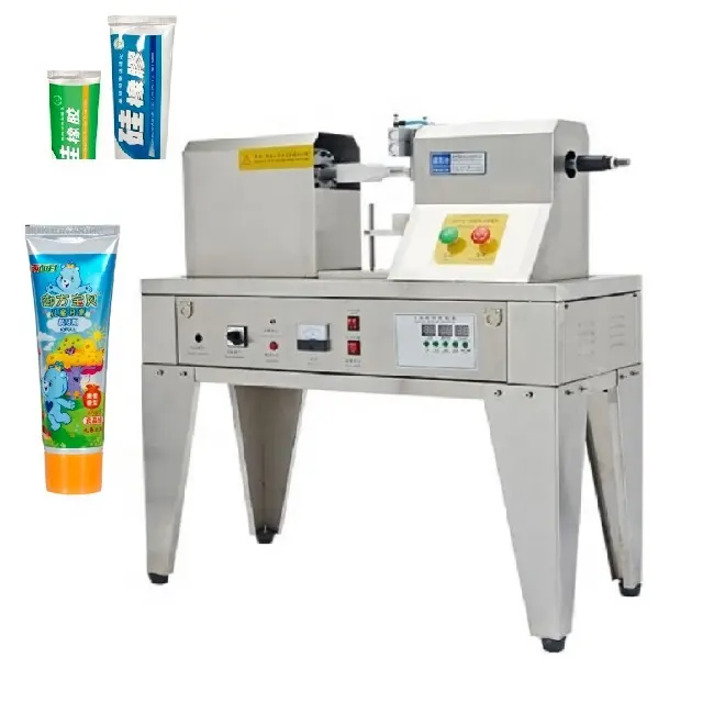 Manual aluminum Plastic CosmeticToothpaste hand cream Tube Sealing Sealer Machine semi automatic
