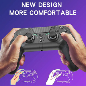 BT Compatible Wireless <strong>Controller</strong> for <strong>PS4</strong> Elite <strong>Controller</strong> for <strong>PS4</strong> Slim/Pro Gamepad With Programmable Back Button Support PC