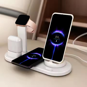 6合1快速无线充电，带4个端口，适用于苹果安卓ipwatch ipod 10w无线充电器 - Product Image 3