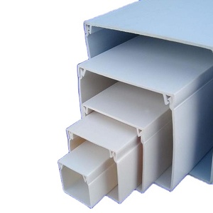 Self Adhesive PVC Plastic <strong>Trunking</strong> Sizes for Cable System - Product Image 2