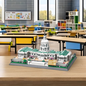 5235 United States Capitol Building Plastic Model Kit Educational <strong>Toy</strong> for Kids to Assemble Inspired by Washington D.C. America - Product Image 2