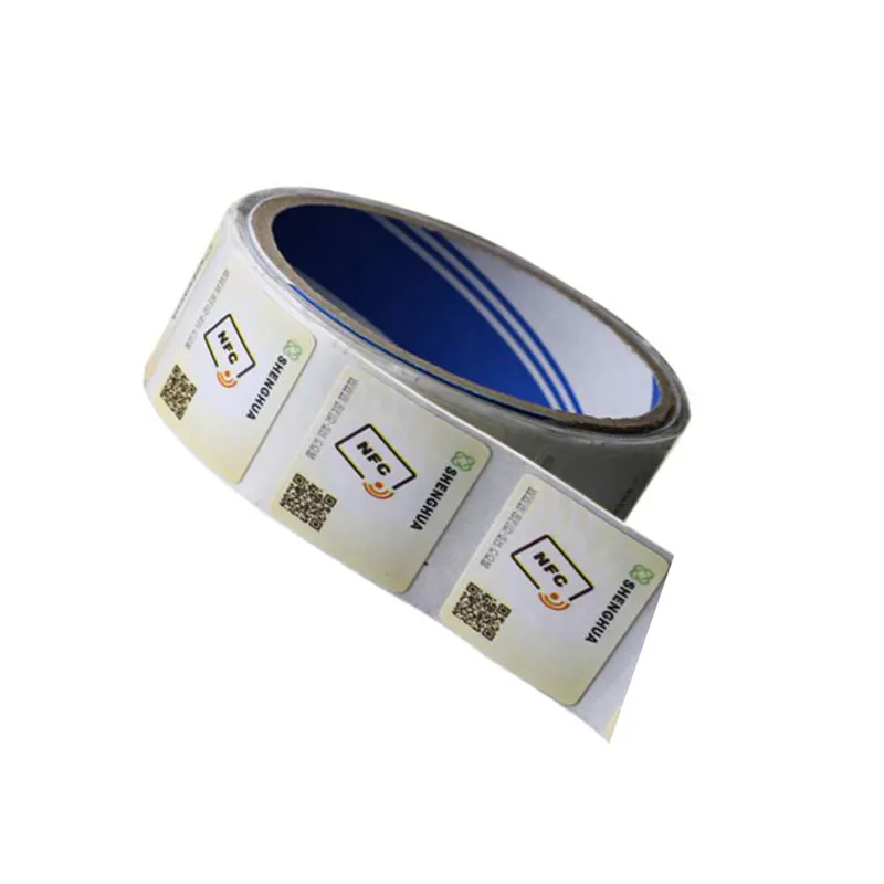Logo personalizzato stampa Rfid NFC Sticker Tag 13.56Mhz ISO14443A protocollo RFID NFC Label