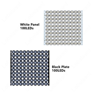 100LEDs WS2812B LED piksel modülü 5050 RGB dahili 2812 IC adreslenebilir ısı dağılımı SMD küçük yuvarlak kurulu işık dize parça - Product Image 3