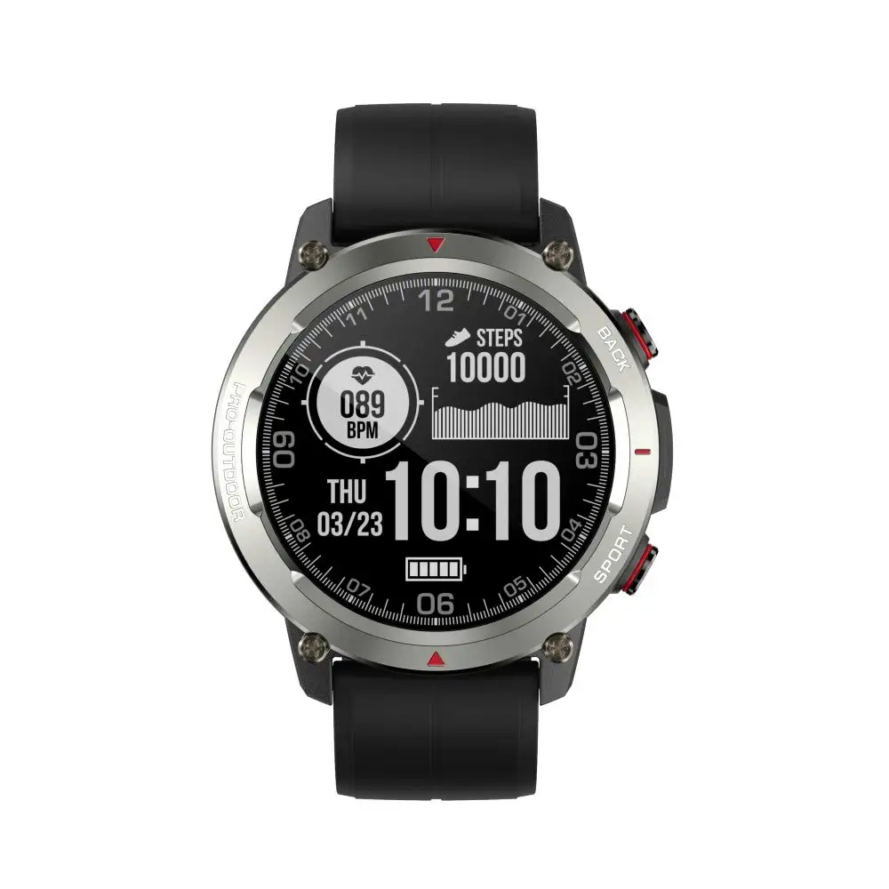 Gelang pintar dapat disesuaikan luar ruangan Hombre Amoled 3ATM jam tangan pintar Reloj FT53 tekanan darah tahan air