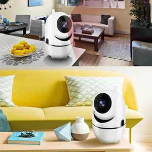 Noston a buon mercato Smart Mini Baby telecamera di sicurezza bidirezionale Audio citofono Monitor Wifi 2MP PTZ <span class=keywords><strong>Camera</strong></span> 4K IR visione notturna di rilevamento del movimento