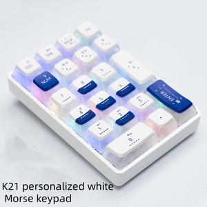 Gaxever K21デジタルキーボードBTワイヤレス透明3モードデジタルキーボードキットカスタマイズ数字キーパッド - Product Image 2