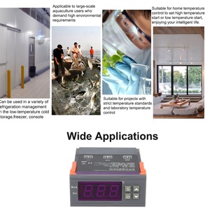 MH-1210W Intelligent Microcomputer <strong>Digital</strong> <strong>Temperature</strong> Controller High Accuracy Heating/Cooling <strong>Temperature</strong> Control Thermostat - Product Image 4