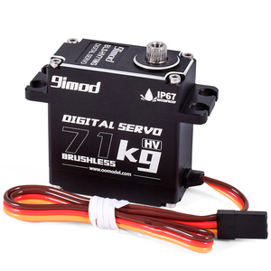 9iMOD <strong>RC</strong> High Torque <strong>Servo</strong> 71KG Brushless High Speed <strong>Servo</strong> for 1/8 1/10 <strong>RC</strong> Car Boat <strong>Robot</strong> - Product Image 5