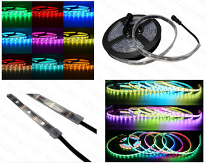 Ws2813 pixel ip67 ip65 impermeabile rgb colore led light smart cob led lighting strip lights set ws2815