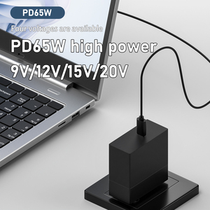 USB c型至dc 5V/9V/12v/15v/19.5v电源充电电缆，适用于不同的DC电源设备储能、电动工具 - Product Image 4