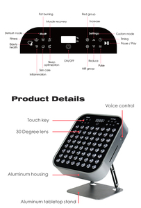 Biomol High Irradiance Half Body LED Light Therapy Machine Voice Control <strong>PDT</strong> for Face Head Feet Pain Relief Compatible IT US ZA - Product Image 2