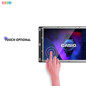 Pantalla LCD de 10 "13" 15 "19" 22 "24" 32 "43", marco abierto, reproductor multimedia sin marco, 1080P, monitores de pantalla táctil de ordenador