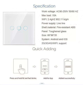 Smart Home-Automatisierung system mit Inteli gente Tecnologia 10A Maximaler Strom IP66 Level Smart Life App-Buchsen und Schalter - Product Image 5