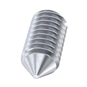 カスタムM2 2.5 M3 M4 M5 M6 DIN551ステンレス鋼グラブネジM2x6mmスロット付きヘッドコーンポイントセットネジ - Product Image 3