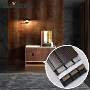 Rongke OEM Factory decorativo impermeabile pannello a parete colore nuovi tipi di battiscopa interni in polistirolo in pelle