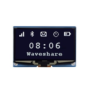 Waves hare 2,42-Zoll-OLED-Anzeigemodul, 128x64 Auflösung, SPI / I2C für Raspberry Pi, Arduinos, STM32, ESP32, Jetson Nano