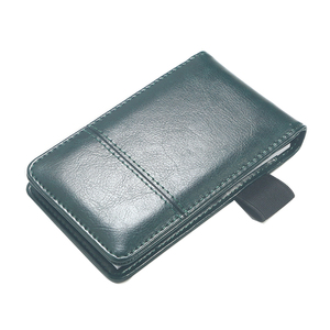 Personal isierte Top-Qualität Custom ized Small Pocket Leder Tagebuch Tagebücher Notebook Mit Taschen rechner Set Stift tasche - Product Image 3