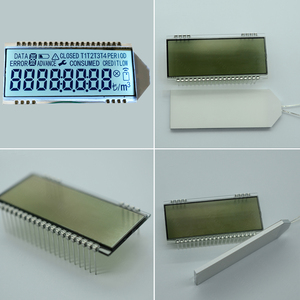 Kunden spezifischer 7-Segment-8-stelliger Pin-Anschluss Blaues Hintergrund beleuchtungs segment LCD-Display Htn Lcd für Energie zähler - Product Image 6