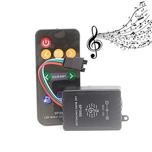 SP106E LED Musikregler adressierbar programmierbar Streifenlicht kabelloser Funkfernsteuerung Traumfarbe 9 TÜCKEL Pixel LED-Controller - Product Image 2