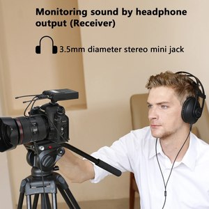 BOYA İle BY-WM8 Pro K1 K2 BY-WM4 Pro mikrofon UHF çift kablosuz microsador mikrofonun röportaj Mic iPhone için DSLR Video kamera - Product Image 2