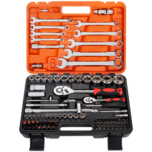 216 adet <span class=keywords><strong>araba</strong></span> tamir aracı seti ve cırcır el aletleri sürücü Hex 216 adet anahtarı lokma seti - Product Image 2