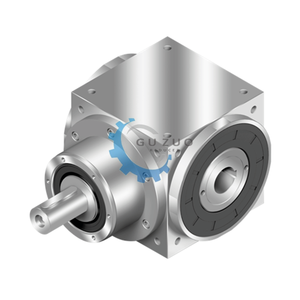 Guzuo AT090-H T Type 90 Degree Spiral Bevel Double Output Right Angle Steering Gearbox for <strong>Gear</strong> Reducer Reductor 1:1 <strong>Ratio</strong> - Product Image 2