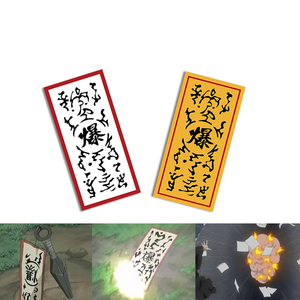 2 Colors Mutually Explosive Tags Paper <strong>Bombs</strong> Stickers for Fans <strong>of</strong> Japanese Anime Uzumaki Ninja Cosplay Paper <strong>Bombs</strong>