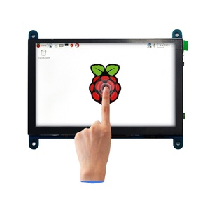 Raspberry Pi 5-Zoll-5-Punkt-kapazitiver Touchscreen Das Original-Display 800*480 kann mit einer Schutzhülle ausgestattet werden
