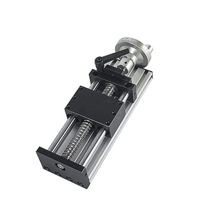 Stroke 300mm YT002 <strong>Linear</strong> Module Ball <strong>Screw</strong> Table <strong>Slides</strong> Optical <strong>Linear</strong> Sliding Table With Handwheel - Product Image 1