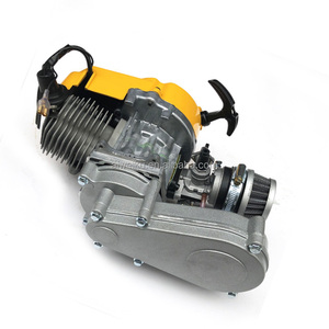 49CC 2 Stroke <strong>Engine</strong> Starting Motor Complete Mini <strong>Engine</strong> with Gearbox for Mini Pocket Bike ATV ATV Motocross Bike - Product Image 1