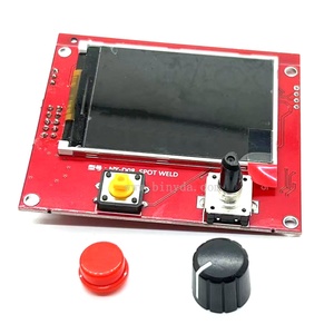 Controlador de soldador de punto neumático con ventilador y Sensor de temperatura, NY-D08 de controlador de soldadura 100A