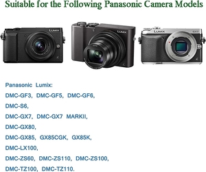 5V USB + dmw DCC11 DC Coupler สำหรับ LUMIX fmarkii DMC GF3 GF5 GF6 GX5 GX85อุปกรณ์เสริม GX7 DMW-BCG10 BLE9ดัมมี่แบตเตอรี่ - Product Image 5