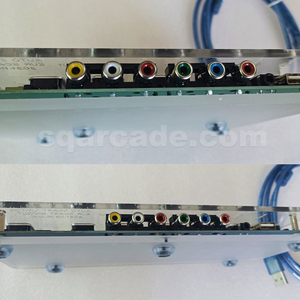 Divisor Scart para caja acrílica Convertidor y convertidor de video 6 entradas 1 Dispositivo de placa de salida automática para divisor EUR - Product Image 6