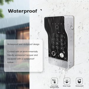 10.1 Inches Smart Home Video Door Phone <strong>Ip</strong> Wifi Night Vision Metal Multi Apartment <strong>Intercom</strong> <strong>System</strong> - Product Image 2