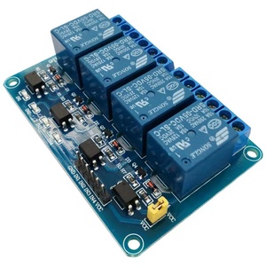 4-Kanal-5-V-Relaismodul mit Optokoppler-Relais ausgang 4-Wege-Relais-Abschirmungsmodul für Arduino DIY-Steuersc halter DC 12V - Product Image 1