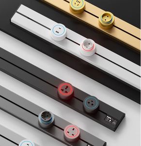 Toma de corriente con interruptor Toma de corriente Extensión eléctrica Salida Módulo extraíble con indicador LED Enchufe universal del Reino Unido Adaptadores de USB-C - Product Image 1
